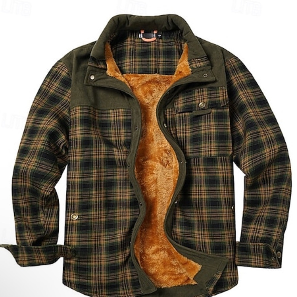 EUC David Outwear Plaid Shirt Jacket